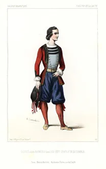 Gouget as Raymond in Les Sept Chateaux du Diable, 1844 Gouget as Raymond in Les Sept Chateaux du Diable, 1844
