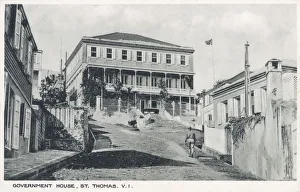 Government House, St. Thomas - US Virgin Islands, Caribbean Government House, St. Thomas - US Virgin Islands, Caribbean