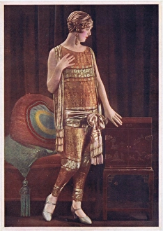 A gown by Pam of 110 New Bond Street, 1927 A gown by Pam of 110 New Bond Street, 1927