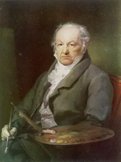 Prints of FRANCISCO JOSE DE GOYA Y LUCIENTES Spanish painter, etcher and lithographer Francisco Goya Prints: Goya Print - Spanish Etcher