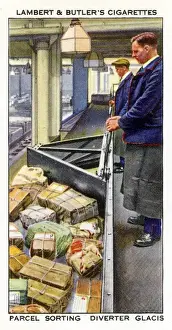 General Post Office London Prints: Gpo Parcel Sorting