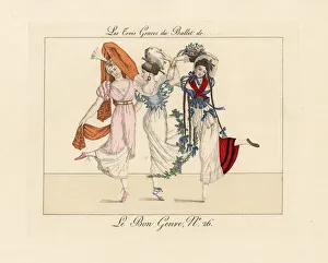 Three graces of the Ballet of ** Three graces of the Ballet of **