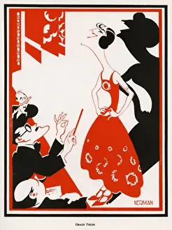 Historical Performing Arts Prints: Gracie Fields / Nerman 29