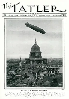 Graf, German zeppelin over London 1931 Graf, German zeppelin over London 1931