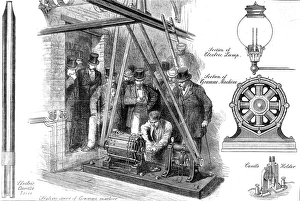 The Gramme Electricity Machine and Light, 1878 The Gramme Electricity Machine and Light, 1878