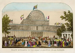 Grand Entrance to the Great Exhibition of 1851 Grand Entrance to the Great Exhibition of 1851