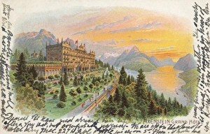 Grand Hotel, Axenstein, Morschach, Switzerland Grand Hotel, Axenstein, Morschach, Switzerland