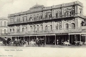 Grand Hotel, Chowringhee Road, Calcutta, India Grand Hotel, Chowringhee Road, Calcutta, India