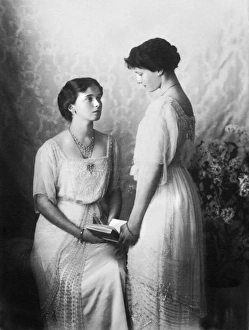 Grand Princess Olga and Tatiana Nikolaevna Grand Princess Olga and Tatiana Nikolaevna
