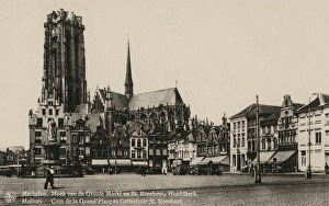 Grand Square and St Rumbolds Cathedral, Mechelen Grand Square and St Rumbolds Cathedral, Mechelen
