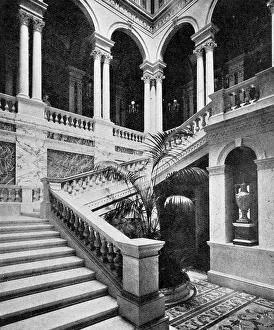 The Grand Staircase in Dorchester House The Grand Staircase in Dorchester House