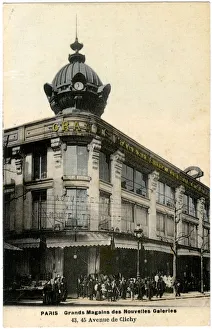 Grands Magasins, Avenue de Clichy, Paris, France Grands Magasins, Avenue de Clichy, Paris, France