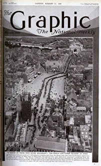 The Graphic cover image, post-WW1 pilgrimage at Ypres The Graphic cover image, post-WW1 pilgrimage at Ypres