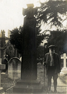 Grave Digger at St Andrews Church by Grave of John Ruskin Grave Digger at St Andrews Church by Grave of John Ruskin