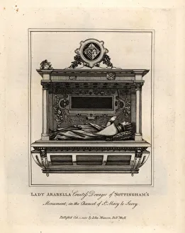 Grave effigy or Lady Arabella, Countess Dowager Grave effigy or Lady Arabella, Countess Dowager