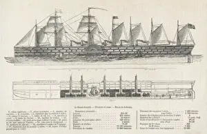 Great Eastern A Cross Section Print