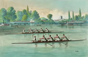The great international university boat race On the river Th The great international university boat race On the river Th