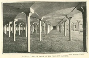 Great Malting Floor of the Guinness Brewery Great Malting Floor of the Guinness Brewery