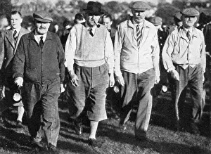Four Great Men - Golfers at Totteridge Four Great Men - Golfers at Totteridge