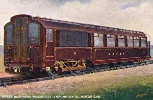 Great Northern, Piccadilly and Brompton Railway Motor Car Great Northern, Piccadilly and Brompton Railway Motor Car