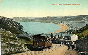 Great Orme Tramway, Lladudno, Conwy, Wales Great Orme Tramway, Lladudno, Conwy, Wales