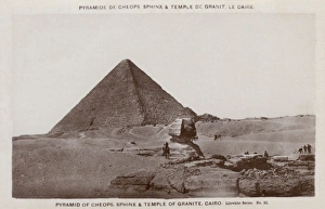 Great Pyramid and Great Sphinx of Giza, Egypt Great Pyramid and Great Sphinx of Giza, Egypt