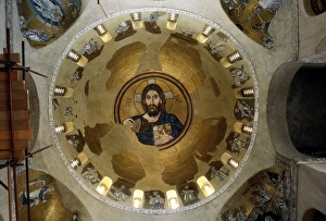 GREECE. Daphni. Dapni Monastery. Christ Pantocrator GREECE. Daphni. Dapni Monastery. Christ Pantocrator