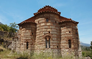 Greece. Mystras. Church of Evangelistria. 14th-15th Century Greece. Mystras. Church of Evangelistria. 14th-15th Century