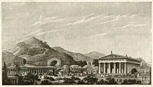 Ancient Olympia Greece Prints: Greece / Olympia(Restored)