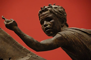 Greek Art. 2nd century BC. Jockey of Artemision. Greece Greek Art. 2nd century BC. Jockey of Artemision. Greece