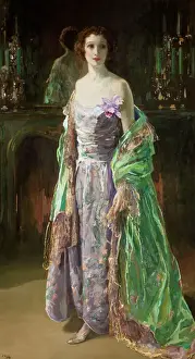 Sir John Lavery Artwork Prints: The Green Coat