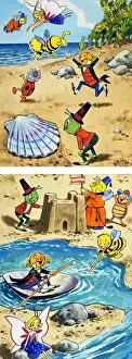 Gregory Grasshopper Print from Jack and Jill Book 1980