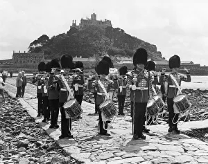 Grenadier Guards at St Michaels Mount Grenadier Guards at St Michaels Mount