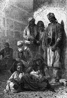 A Group of Bulgarians Print, 1880s