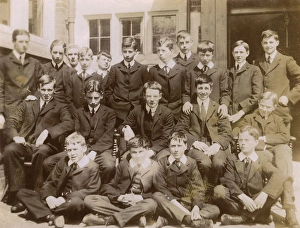 Group photo, boys at Marlborough College, Wiltshire Group photo, boys at Marlborough College, Wiltshire