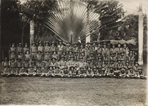 Group photo of scout troop, Fiji, South Pacific Group photo of scout troop, Fiji, South Pacific