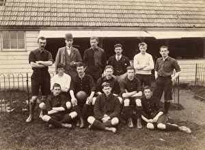 Group photo, St Ives football team (Huntingdonshire) Group photo, St Ives football team (Huntingdonshire)