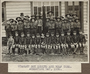 Group photo, Stanley Scouts and Cubs, Falkland Islands Group photo, Stanley Scouts and Cubs, Falkland Islands