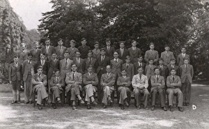 Group photo, teachers and pupils at a school Group photo, teachers and pupils at a school