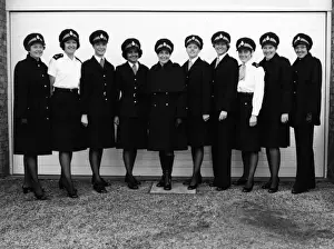 A 1980s Print of WPCs in Line Formation