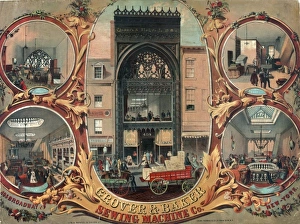 Grover & Banker Sewing Machine Co. 495 Broadway New York Grover & Banker Sewing Machine Co. 495 Broadway New York