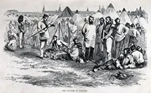 Crimean War Soldiers Prints: The Guards at Scutari