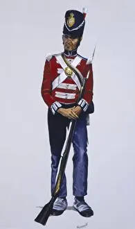 Coldstream Guards Prints: Guardsman (Private) - The Coldstream Guards
