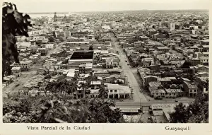 Guayaquil, Ecuador - Partial panoramic view of the city Guayaquil, Ecuador - Partial panoramic view of the city