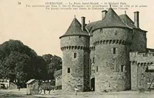 Guerande - Saint Michael Gate Print