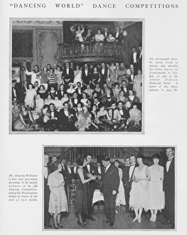 Guests at the gala dance in Bournemouth 3 February 1922 Guests at the gala dance in Bournemouth 3 February 1922
