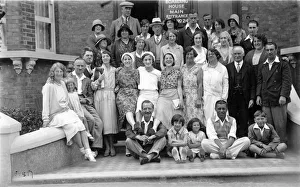 Guests at a Margate boarding house, 1930s Guests at a Margate boarding house, 1930s