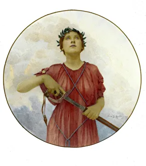Guided by Matchless Fortitude, by Julia Matthews, WW1 Guided by Matchless Fortitude, by Julia Matthews, WW1