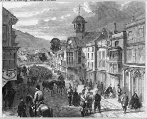 Guildford High Street Print, Volunteer Review Scene