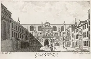 English Historical Landmarks Prints: GUILDHALL